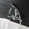 Aqua Vintage AE8151DKL 7-Inch Adjustable Wall Mount Clawfoot Tub Faucet, Polished Chrome AE8151DKL - alternate 4